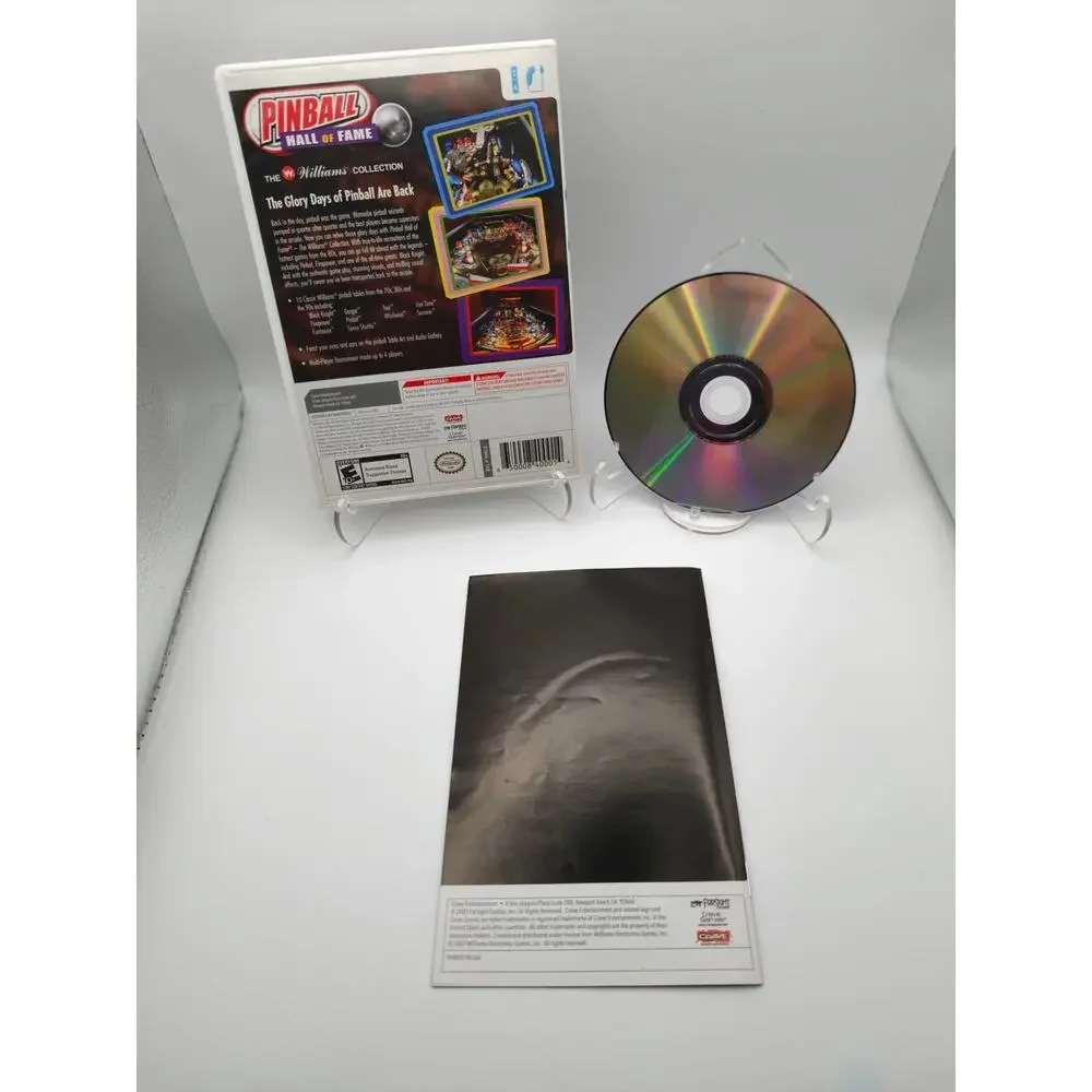 Pinball Hall of Fame Williams Collection Wii CIB